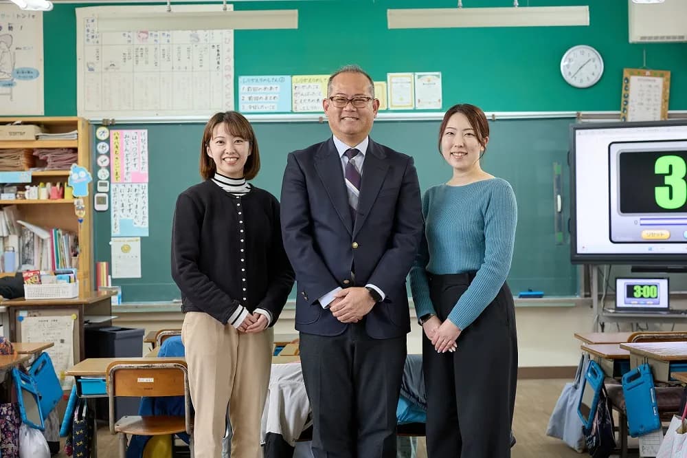教員同士が学び合う様子