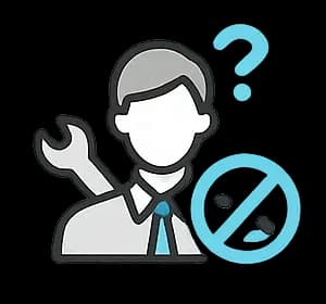 社内にIT担当者がいないので触れない