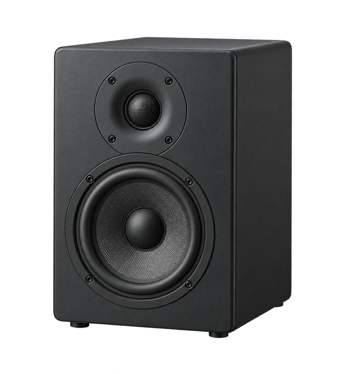 音声機器の写実的な切り抜き